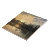 日の出の反射 タイル (側面)