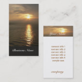 日の出の名刺 名刺 (正面/裏面)