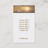 日の出の名刺 名刺 (裏面)