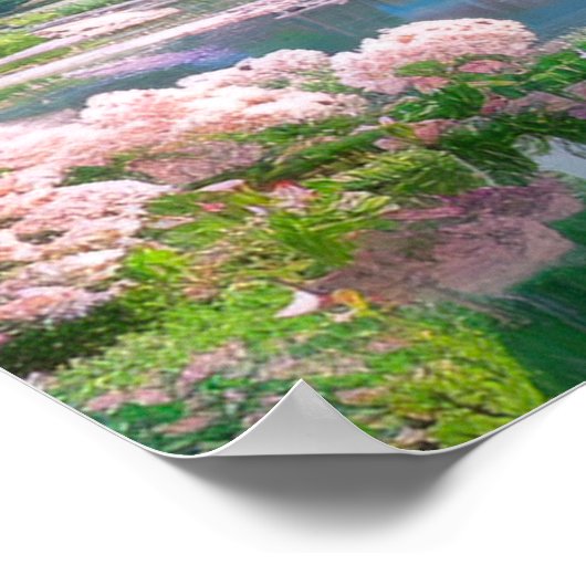 日の出の国の隠れたオアシス ポスター (角)