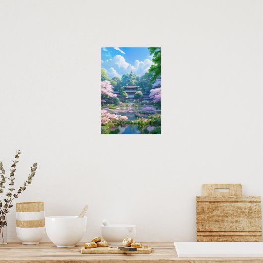 日の出の国の隠れたオアシス ポスター (キッチン)