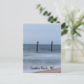 日の出の垂直郵便はがきのための会社 ポストカード (スタンド正面)