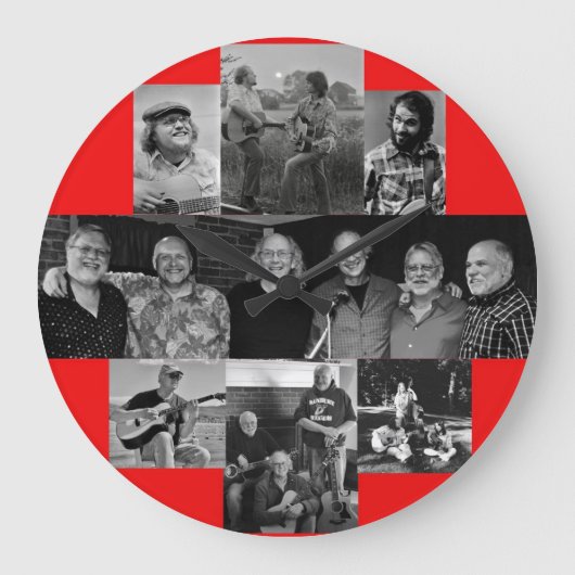 日の出の壁時計 ラージ壁時計 (正面)