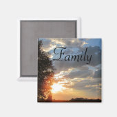 日の出の家族 マグネット (正面/裏面)