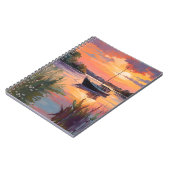 日の出の帆船 ノートブック (左側)