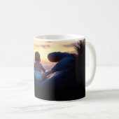 日の出の彼方へ コーヒーマグカップ (正面右)