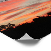 日の出の態度やる気を起こさせるポスター ポスター (角)