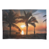 日の出の日没日曜日 枕カバー (正面)