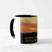 日の出の日没11のoz。 マグ (正面左)