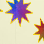 日の出の星に願う 壁紙 (縫い目)