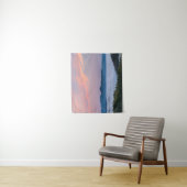 日の出の朝の霧の谷トリグラフ,スロベニア タペストリー (インサイチュ)