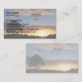 日の出の木 名刺 (正面/裏面)