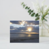 日の出の水上はがき ポストカード (スタンド正面)