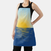 日の出の海の新しい開始 エプロン (インサイチュ)
