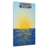 日の出の海の新しい開始 クリップボード (右)