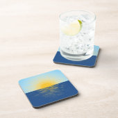 日の出の海の新しい開始 コースター (右側)