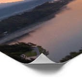 日の出の湖ブリードのポスタープリント ポスター (角)