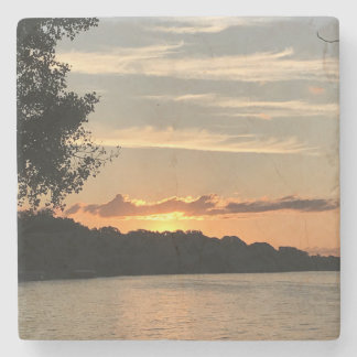 日の出の湖 ストーンコースター