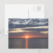 日の出の湖 ポストカード (正面/裏面)