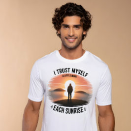 日の出の自信Tシャツ Tシャツ