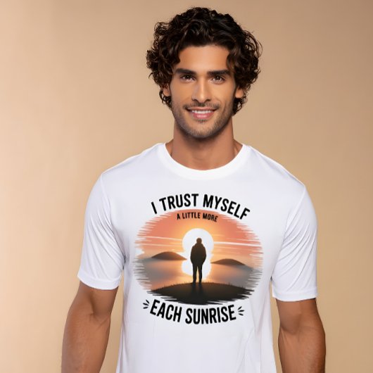 日の出の自信Tシャツ Tシャツ