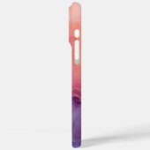 日の出の色でテクスチャをアゲート Case-Mate iPhoneケース (裏面 / 左)