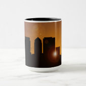 日の出の街並み マグカップ (中央)