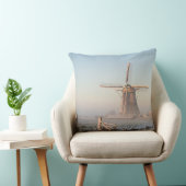 日の出の装飾用クッションの雪の風車 クッション (椅子)