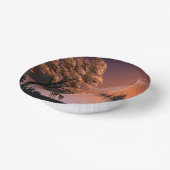 日の出の風景と湖とデール–51207 ペーパーボウル (傾斜あり)