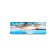 日の出の風景画