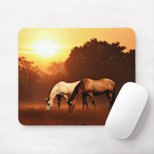 日の出の馬 マウスパッド (マウス)