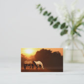 日の出の馬 名刺 (スタンド正面)