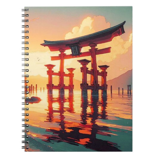 日の出の鳥居 ノートブック (正面)