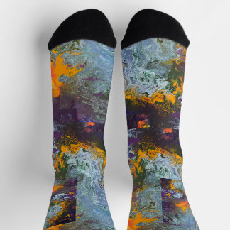 日の出の黄色のナイフ湾。 ソックス