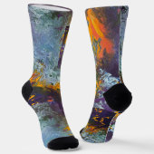 日の出の黄色のナイフ湾。 ソックス (傾斜あり)