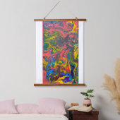 日の出の黄色のナイフ湾。 吊り下げ型タペストリー (寝室)