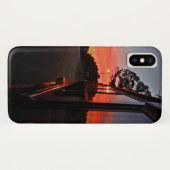 日の出のiPhone Xケース Case-Mate iPhoneケース (裏面(横))