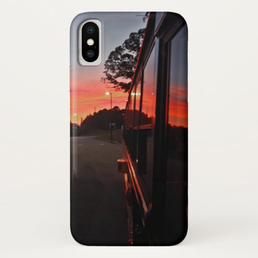 日の出のiPhone Xケース Case-Mate iPhoneケース (裏面)