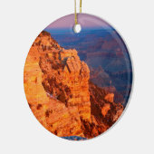 日の出のMatherポイントの公園のグランドキャニオン セラミックオーナメント (左)