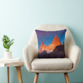 日の出のMt Fitzローイ クッション (椅子)