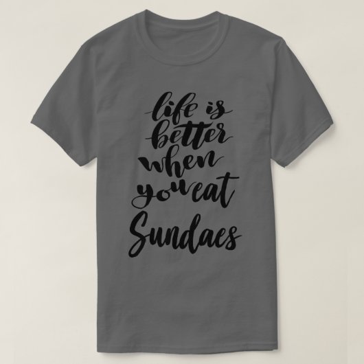 日の出は命が食べ好い Tシャツ (デザイン正面)