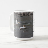 日の出をマグする コーヒーマグカップ (正面左)