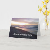 日の出を促す注感じ意* カード (黄色い花)