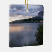 日の出アットスワイフトカレント湖I セラミックオーナメント (右)