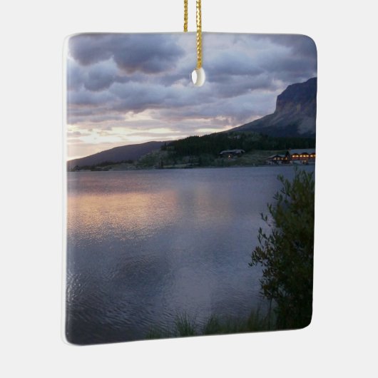 日の出アットスワイフトカレント湖I セラミックオーナメント (右)