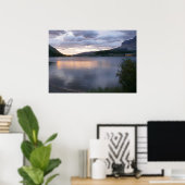 日の出アットスワイフトカレント湖I ポスター (ホームオフィス)