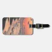 日の出テキサス州コーストパーソナライズされた、 ラゲッジタグ (正面横)