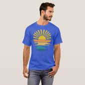日の出ビーチライフ Tシャツ (正面フル)