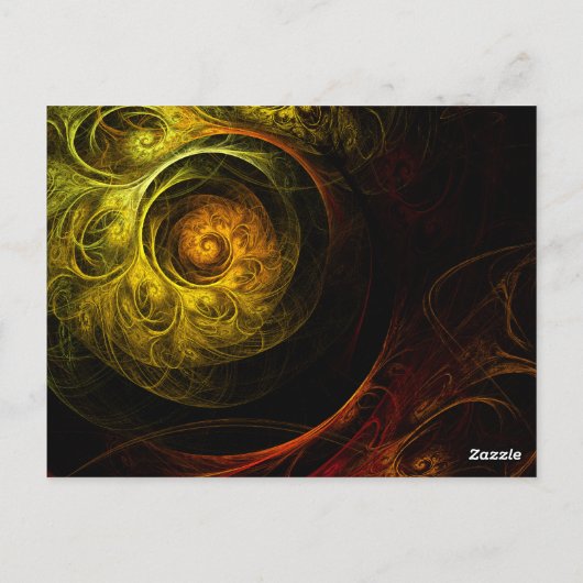 日の出フローラ赤いテーブル番号はがき ポストカード (裏面)