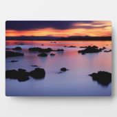 日の出モノ湖の黒点 フォトプラーク (正面)